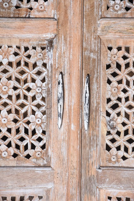 Milan Hand Carved  Almirah