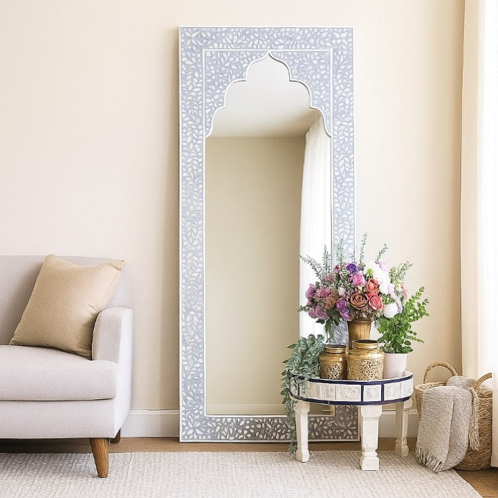 Jess Mother of Pearl Inlay Mirror
