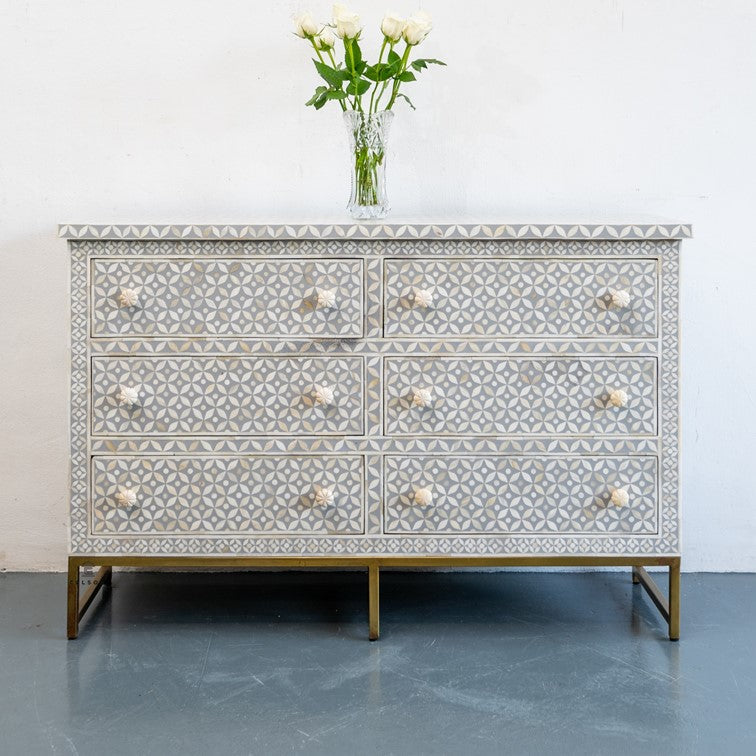 Neal Bone Inlay Dresser