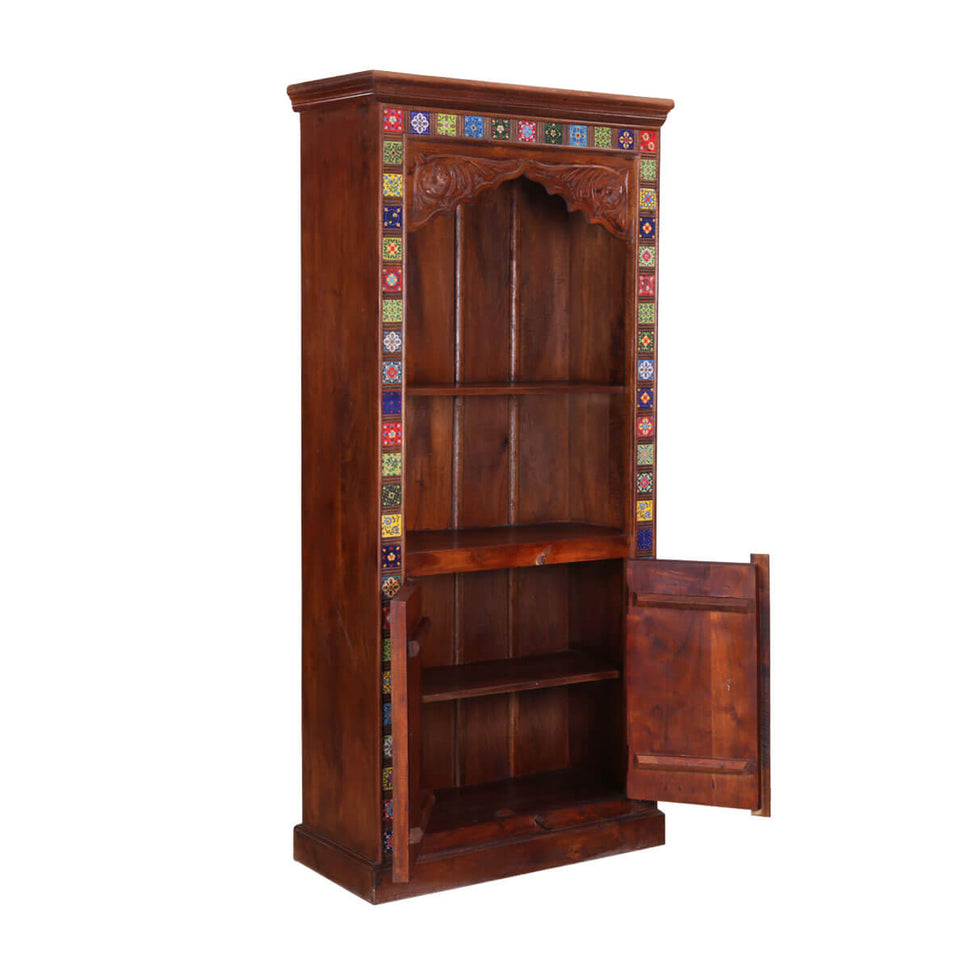 Pace Carved Bookshelf