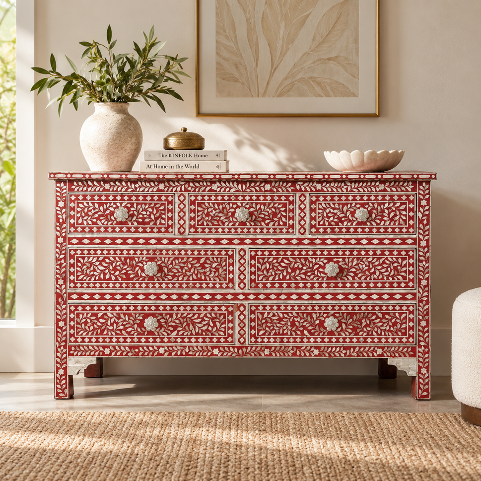 Kyona Mother of Pearl Inlay Dresser