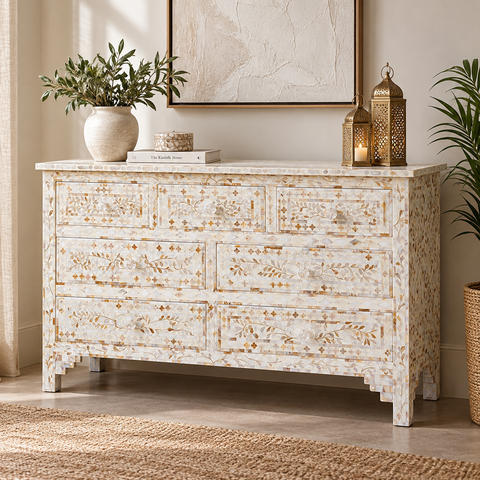 Mojo Mother of Pearl Inlay Dresser