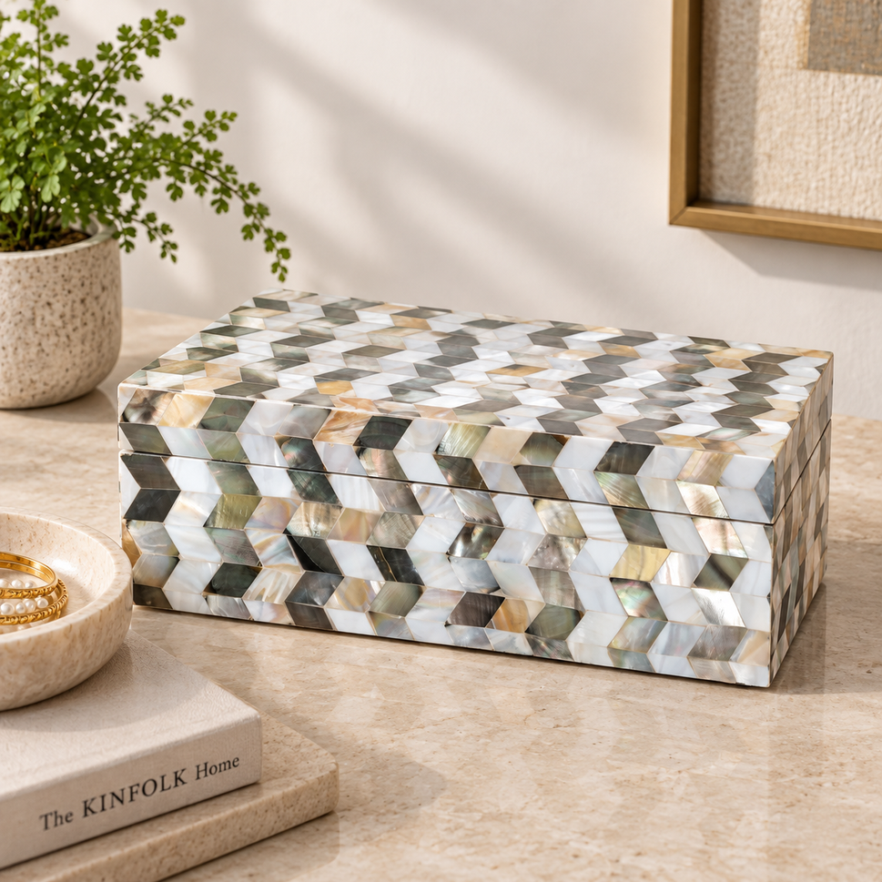 Nancy Mother of Pearl Inlay Box