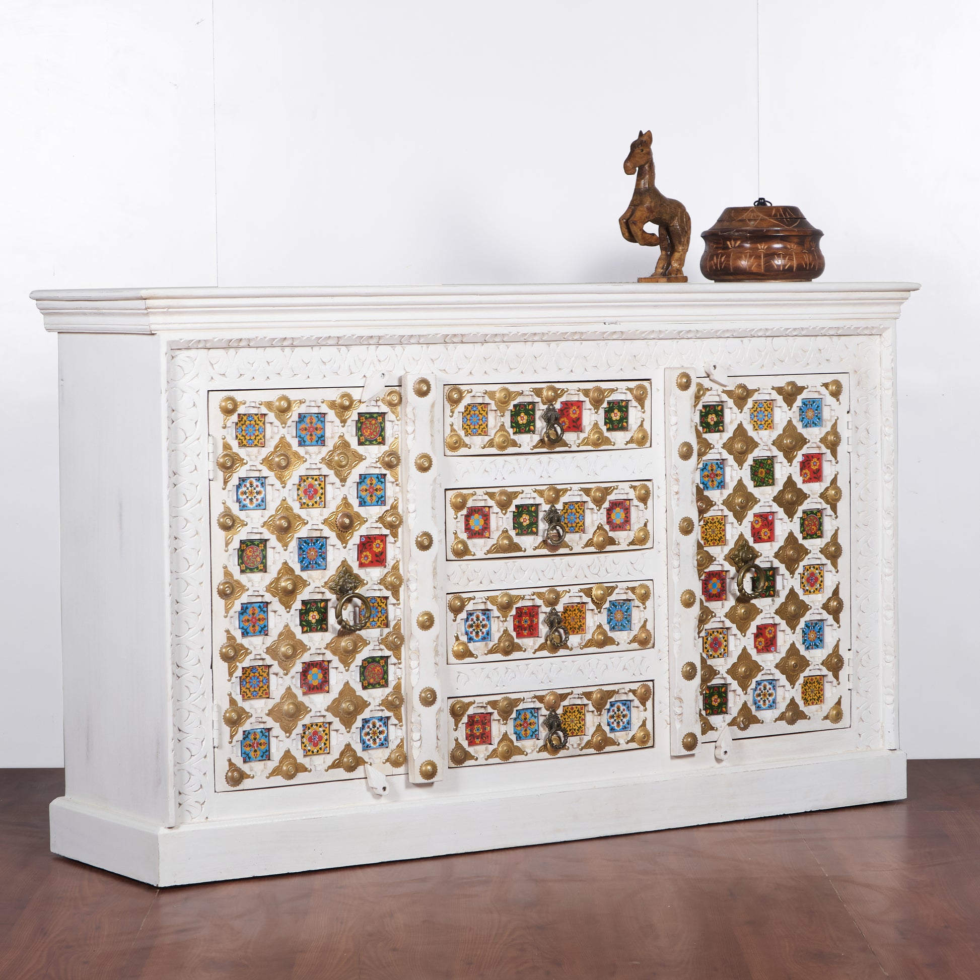 Kiwi Wooden Tile Sideboard