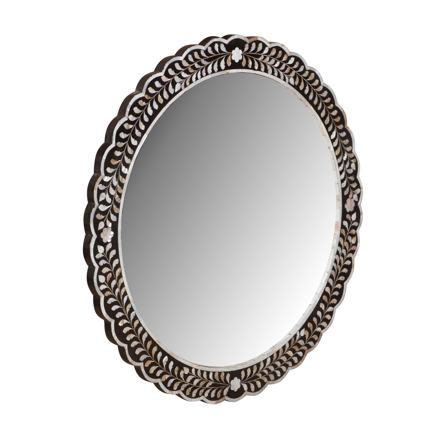 Luna Mother of Pearl Inlay Mirror