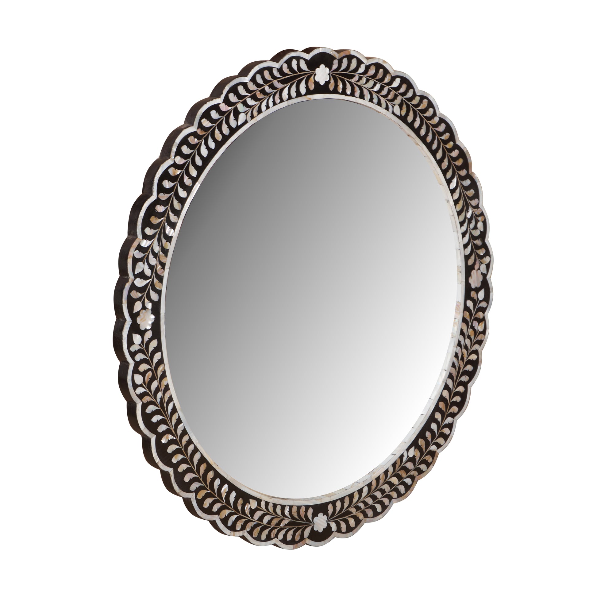 Luna Mother of Pearl Inlay Mirror