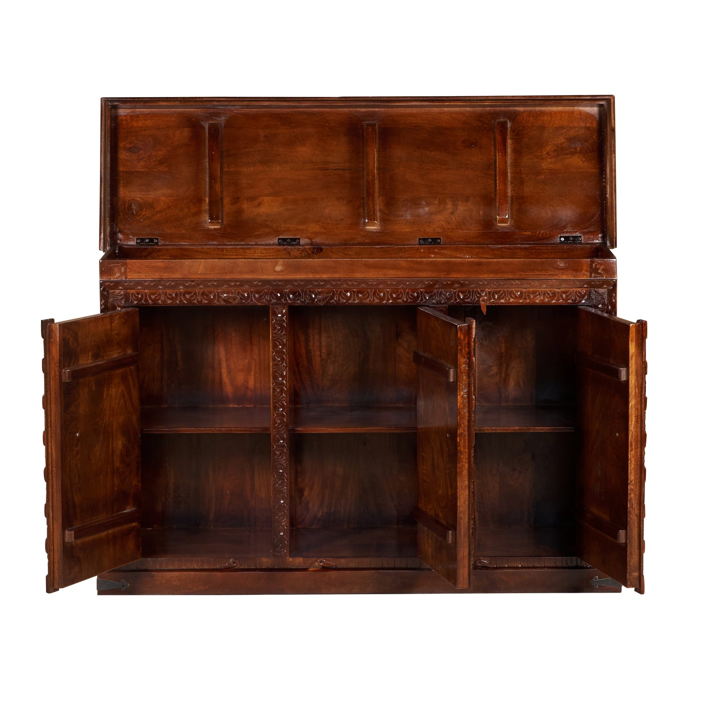 Isabella Hand Carved Wooden Sideboard