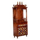 Switch Vidhi Hand Carved Wooden Mandir 2 image