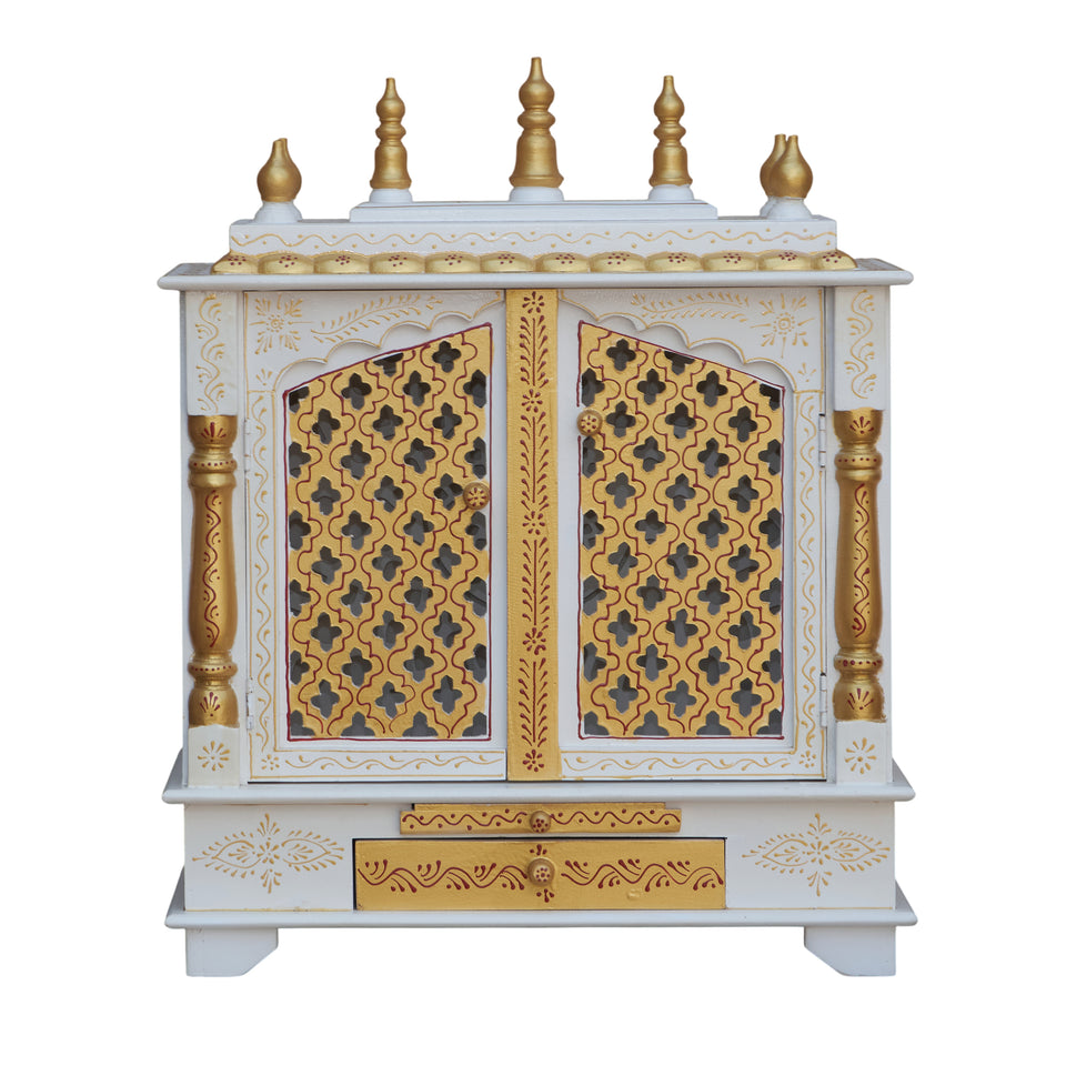 Jaya Wooden Carved Mandir