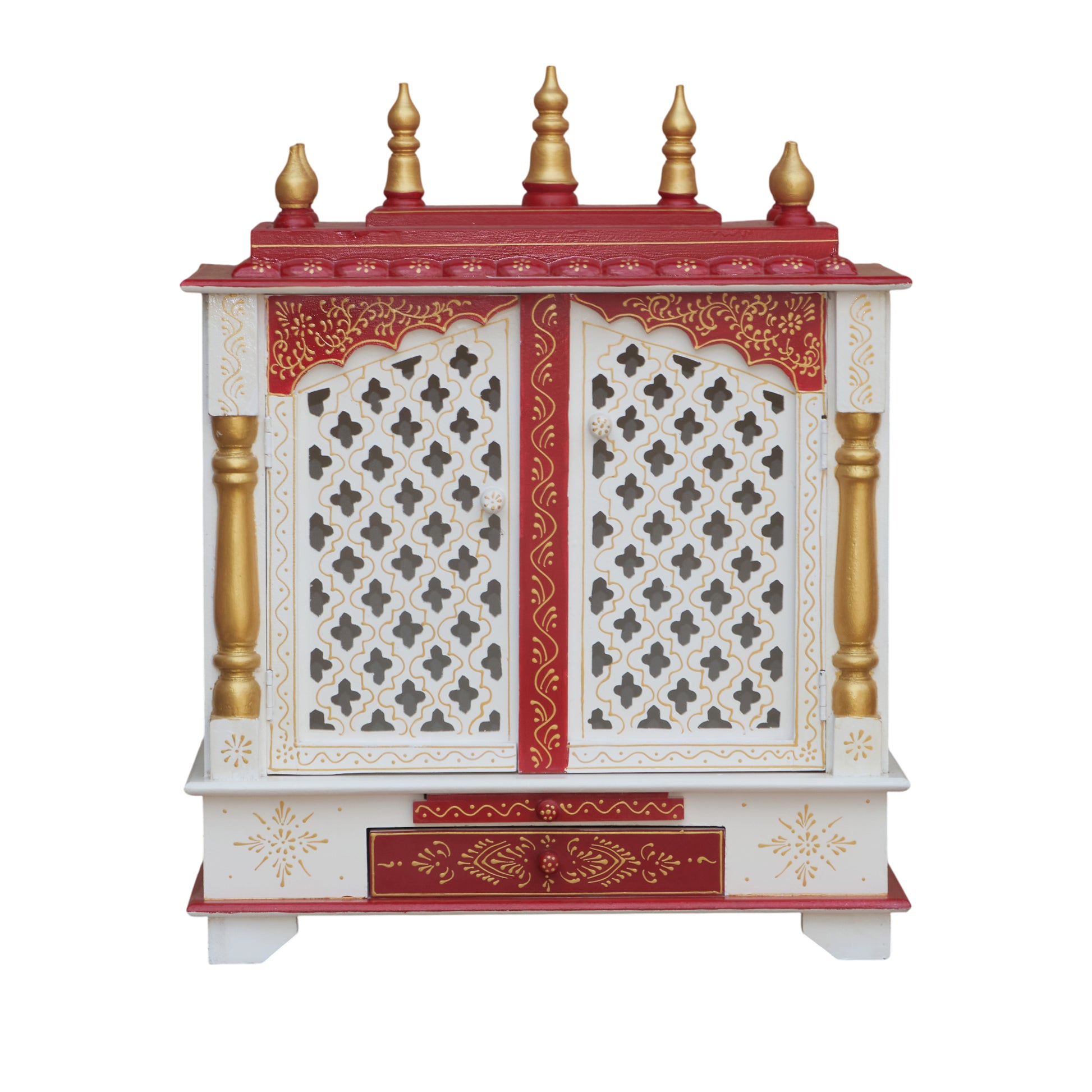 Shiva Wooden Hand Carved Mandir