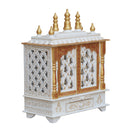 Switch Diya Wooden Carved Mandir 3 image