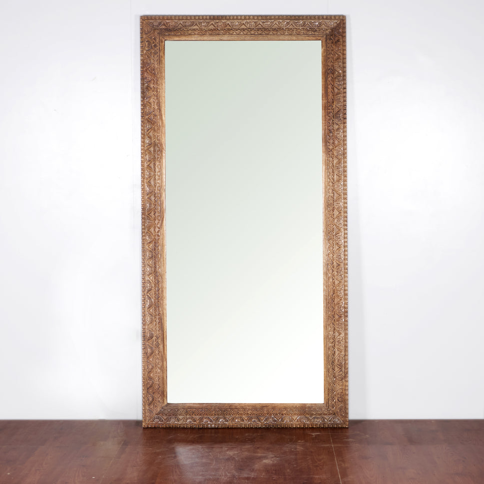 Hari Indian Wood Full Length Mirror