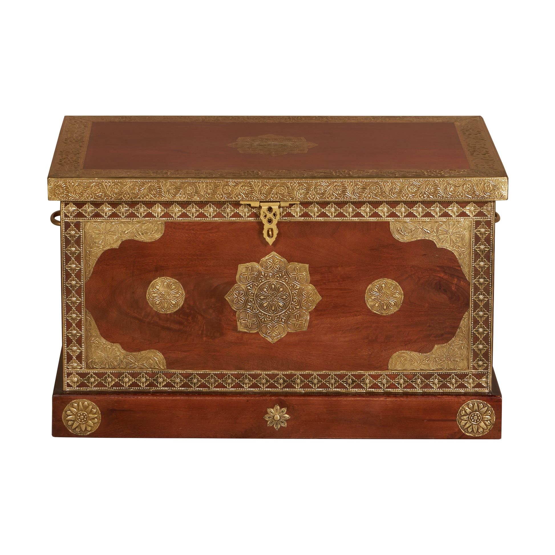 Tanusha Wooden Storage Trunk