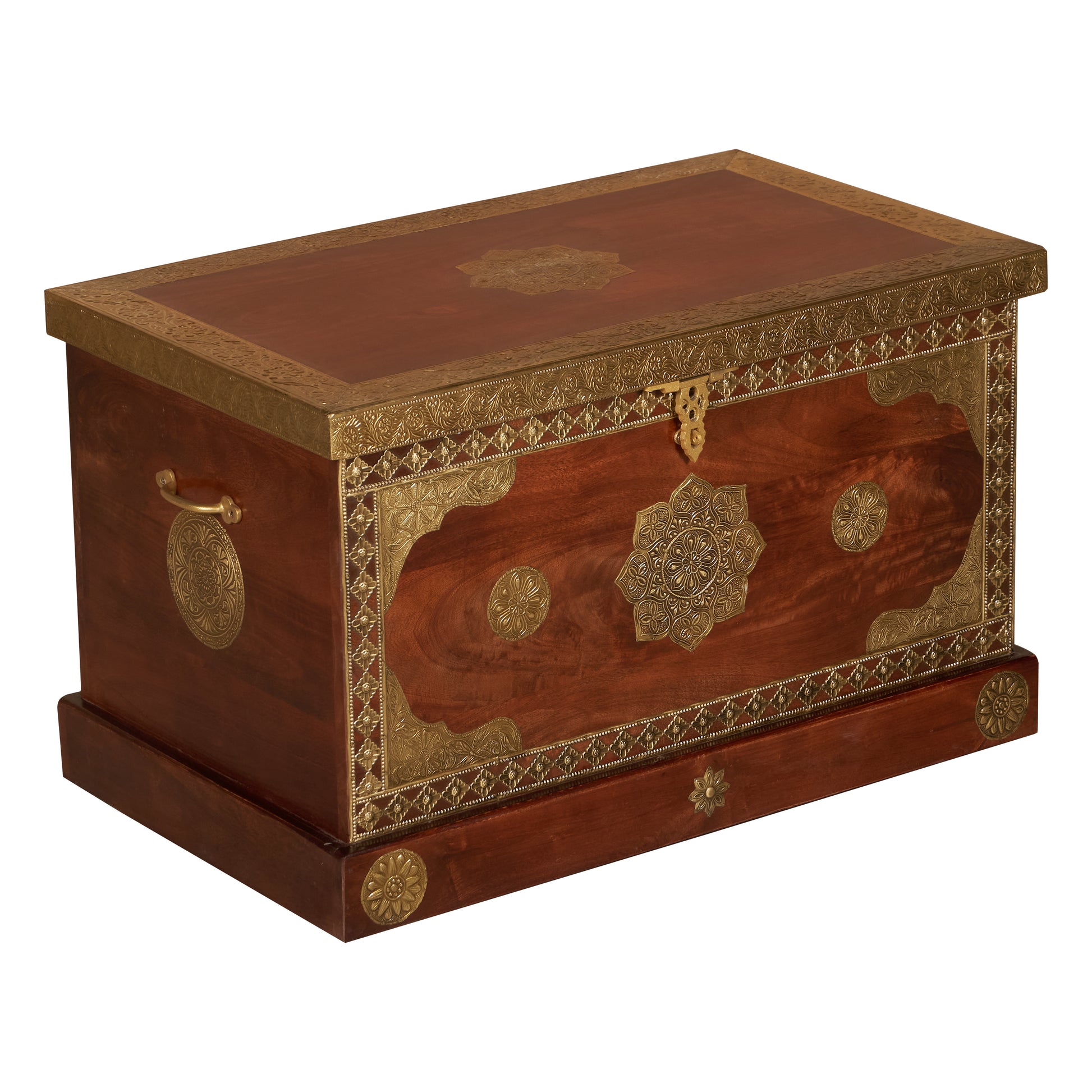 Tanusha Wooden Storage Trunk