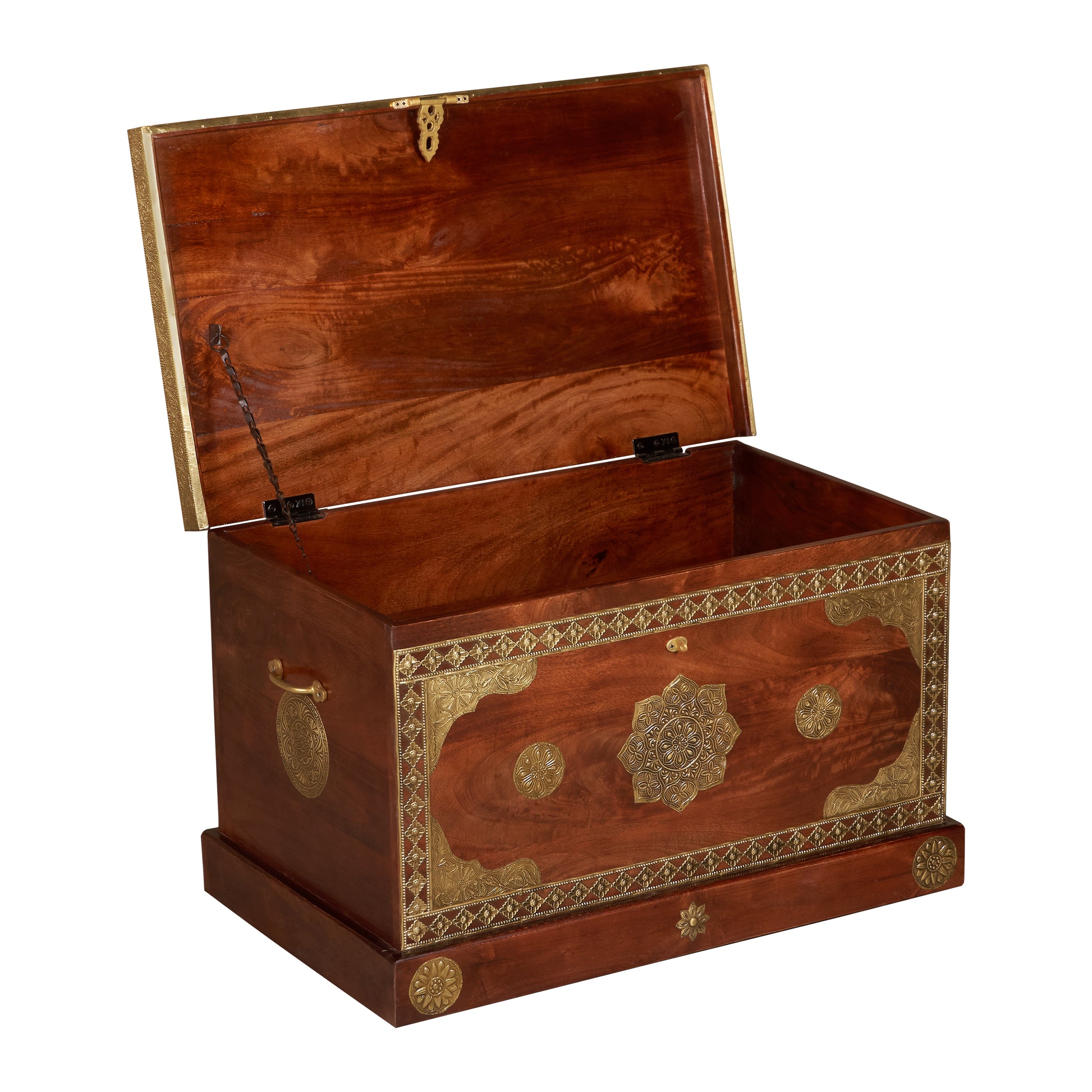 Tanusha Wooden Storage Trunk