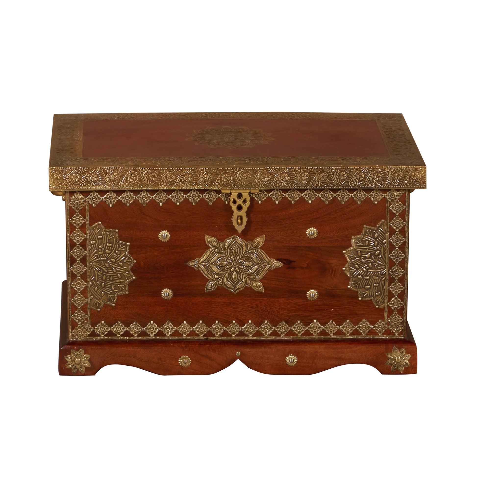 Tanusha Wooden Storage Trunk