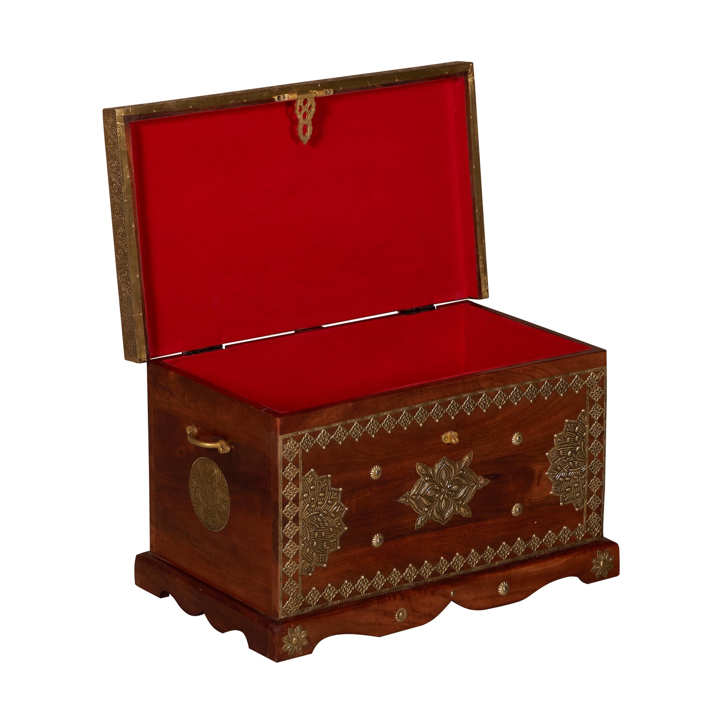 Tanusha Wooden Storage Trunk