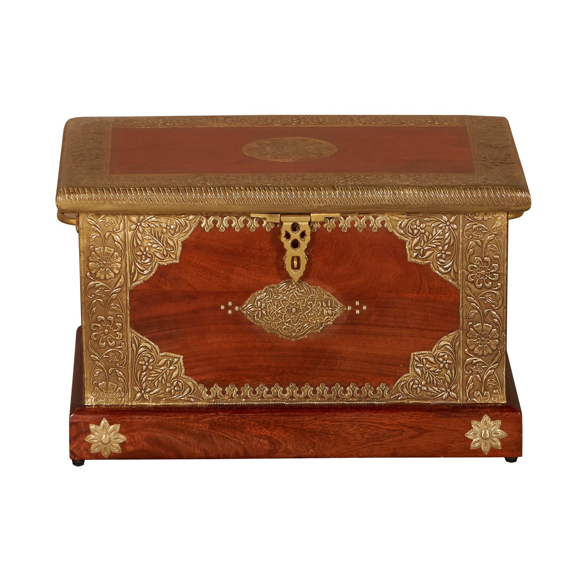 Tanusha Wooden Storage Trunk