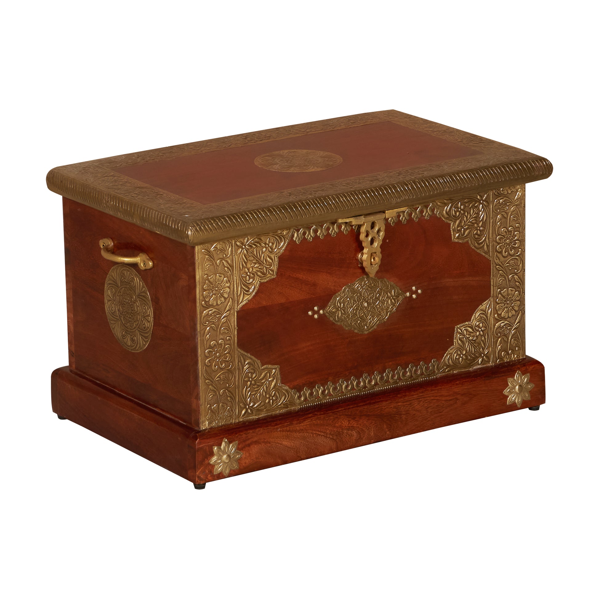 Tanusha Wooden Storage Trunk