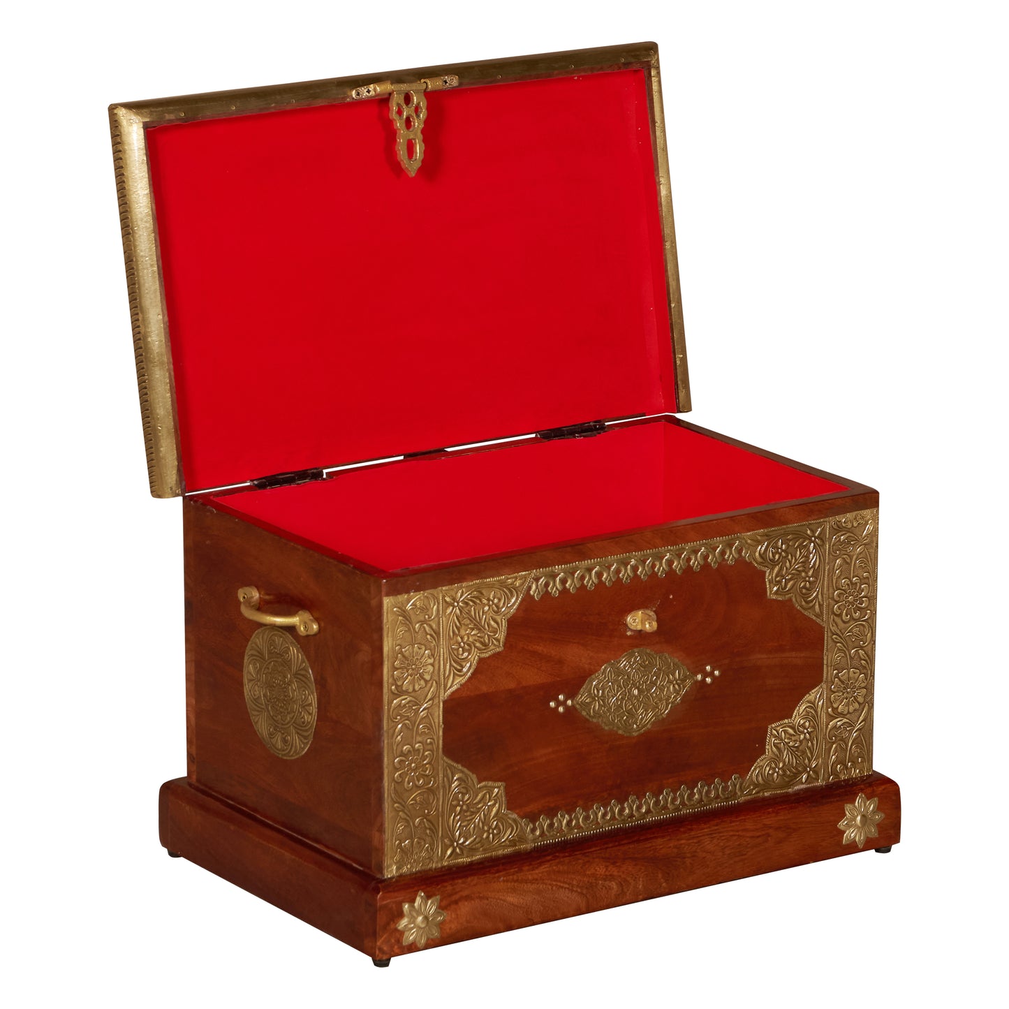 Tanusha Wooden Storage Trunk