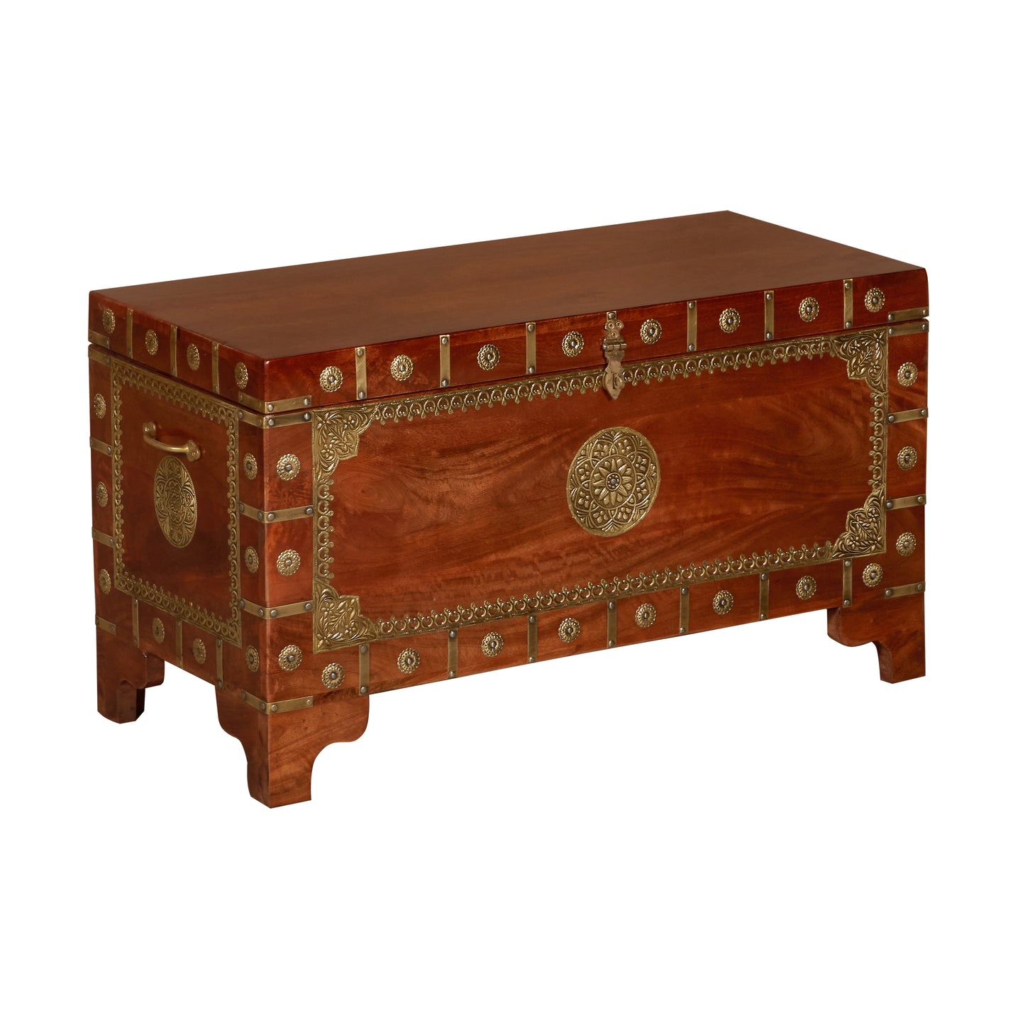 Trisha Wooden Storage Trunk