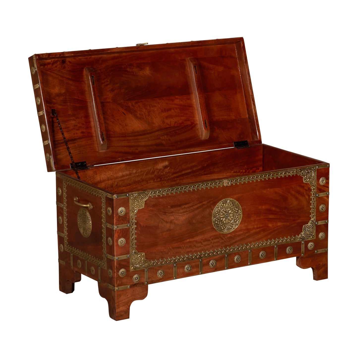 Trisha Wooden Storage Trunk