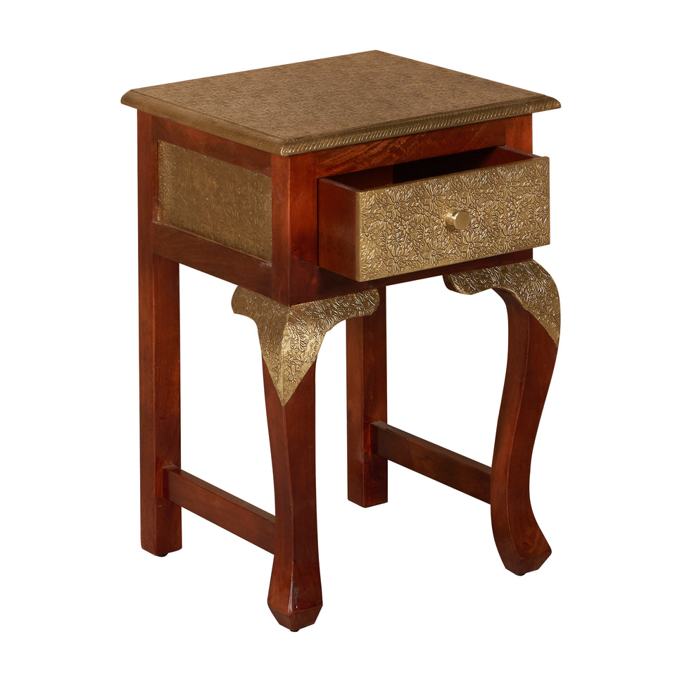 Reacher Wooden Side Table