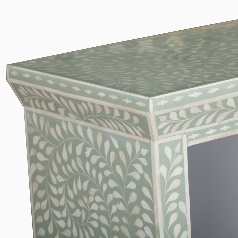 Jaxon Bone Inlay Book Shelf
