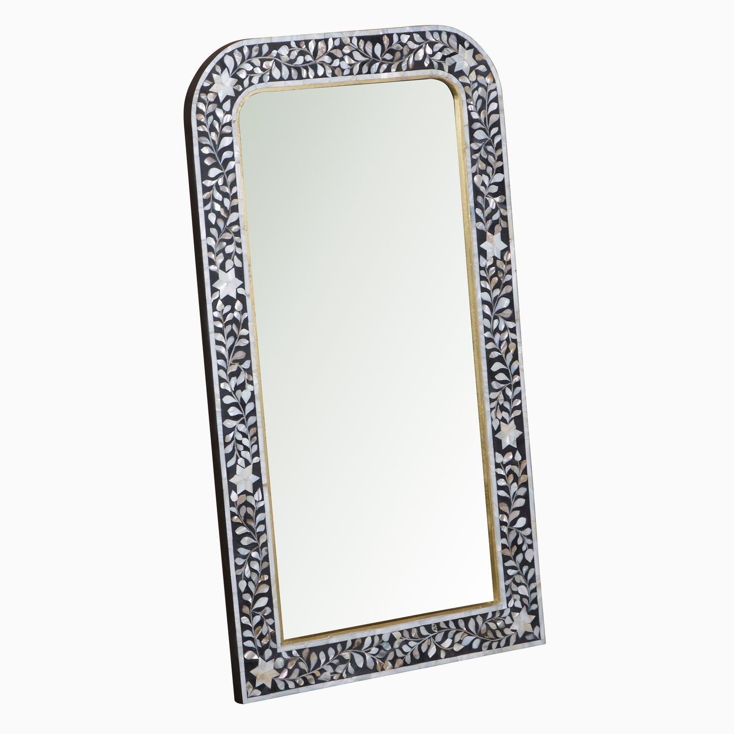 Baylor Mother of Pearl Inlay Mirror