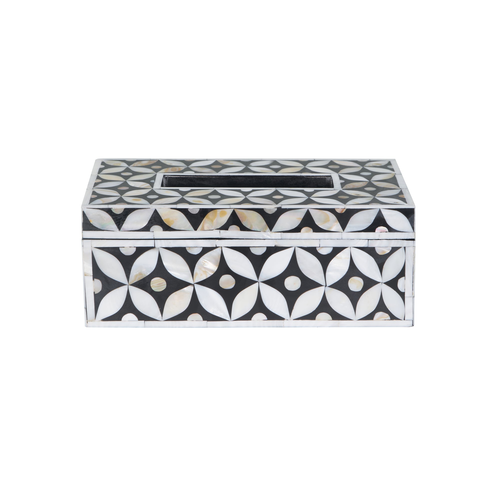 Kendrick Mother of Pearl Inlay Tissue Box