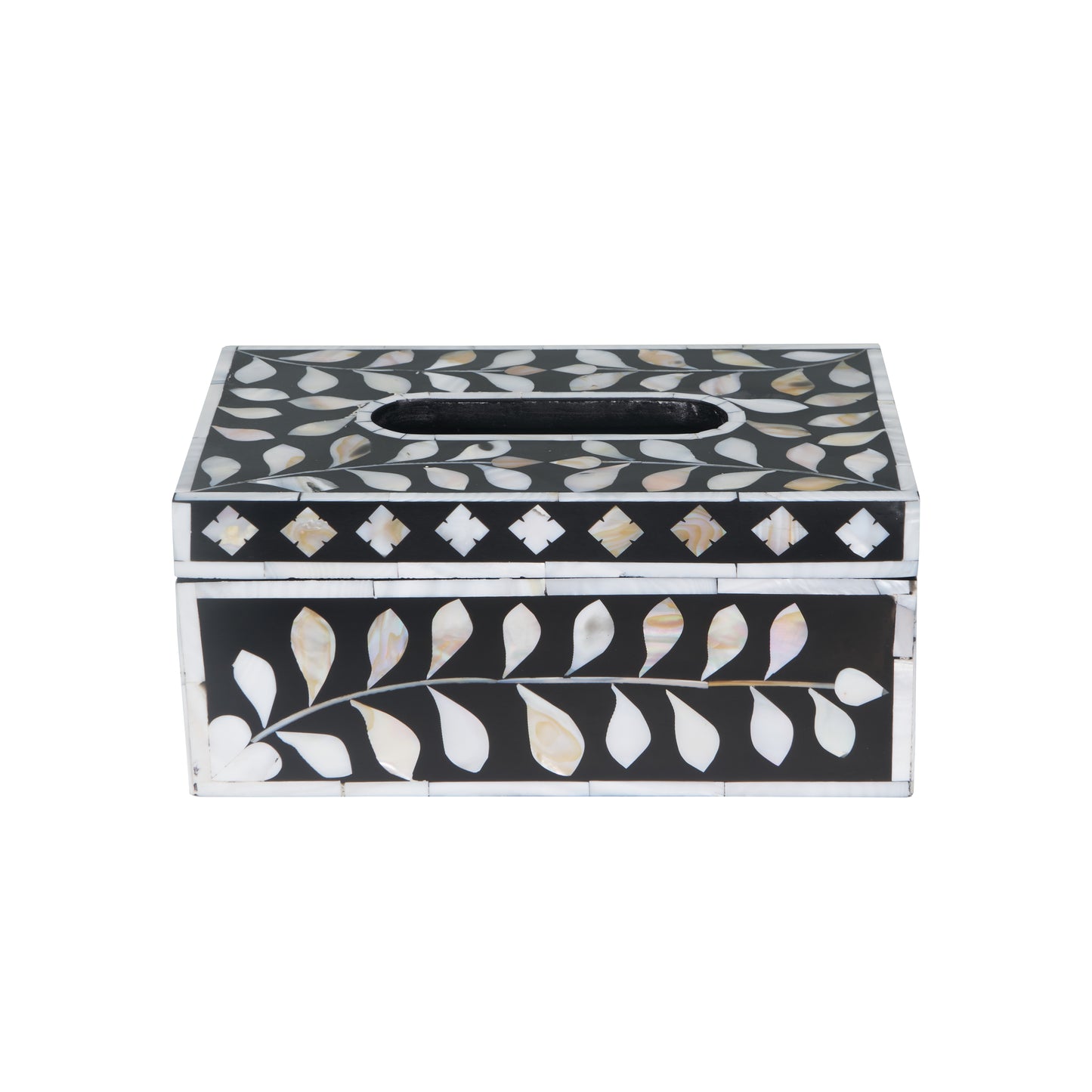 Melissa Mother of Pearl Inlay Tissue Box