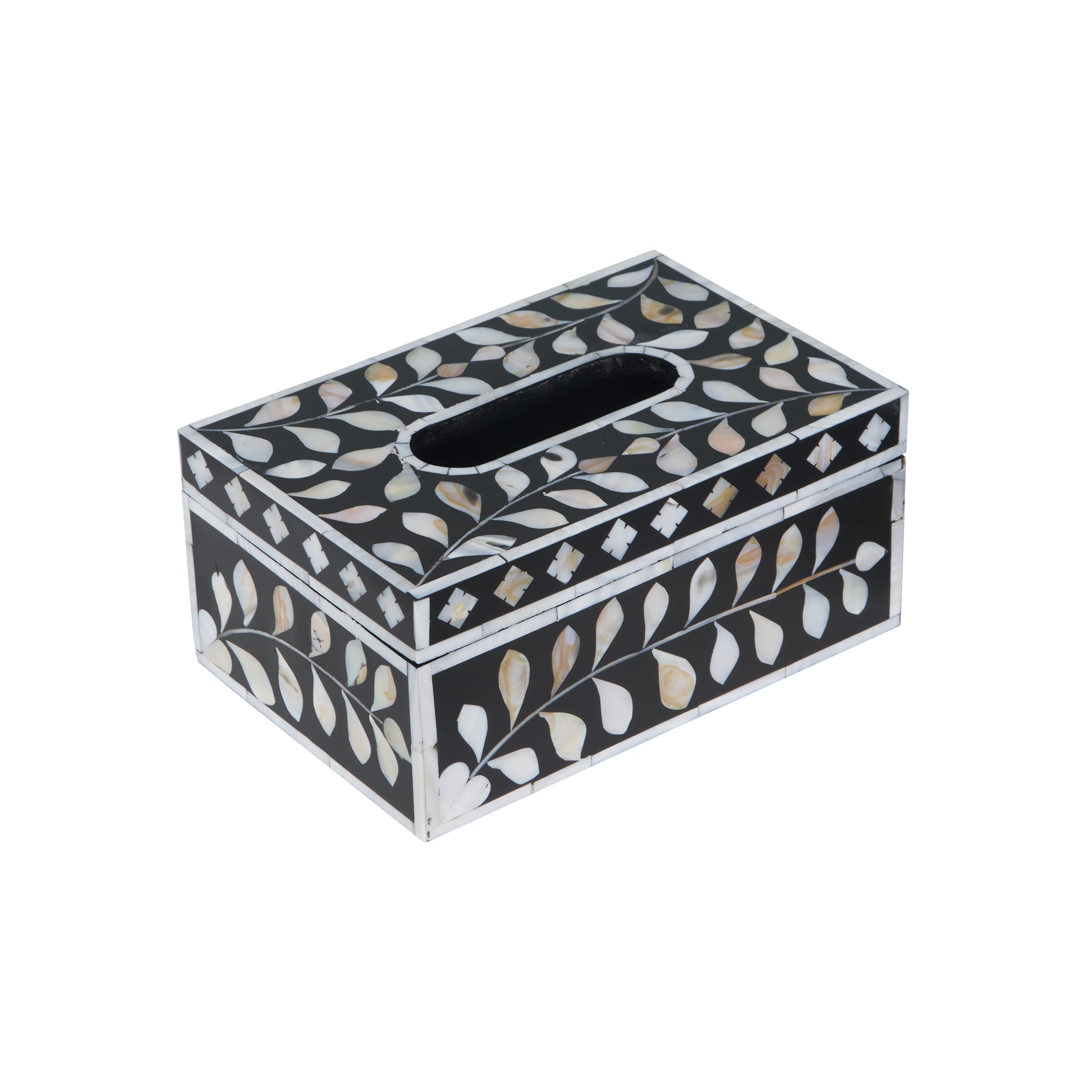 Melissa Mother of Pearl Inlay Tissue Box