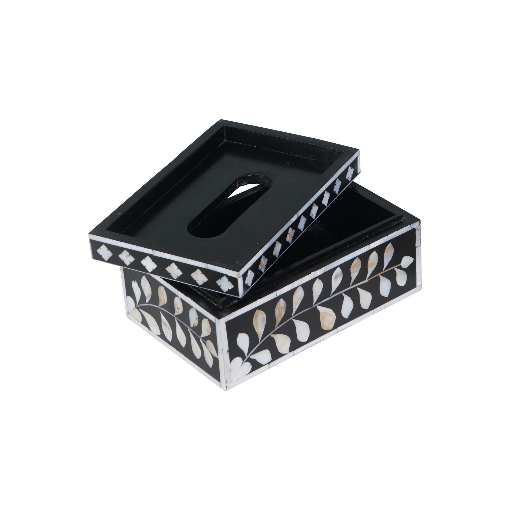 Melissa Mother of Pearl Inlay Tissue Box
