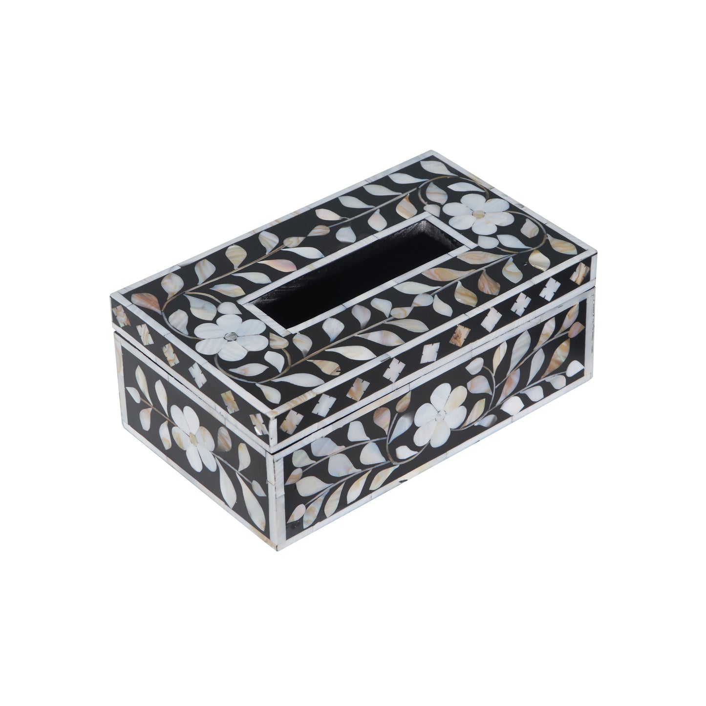 Patrick Mother of Pearl Inlay Tissue Box