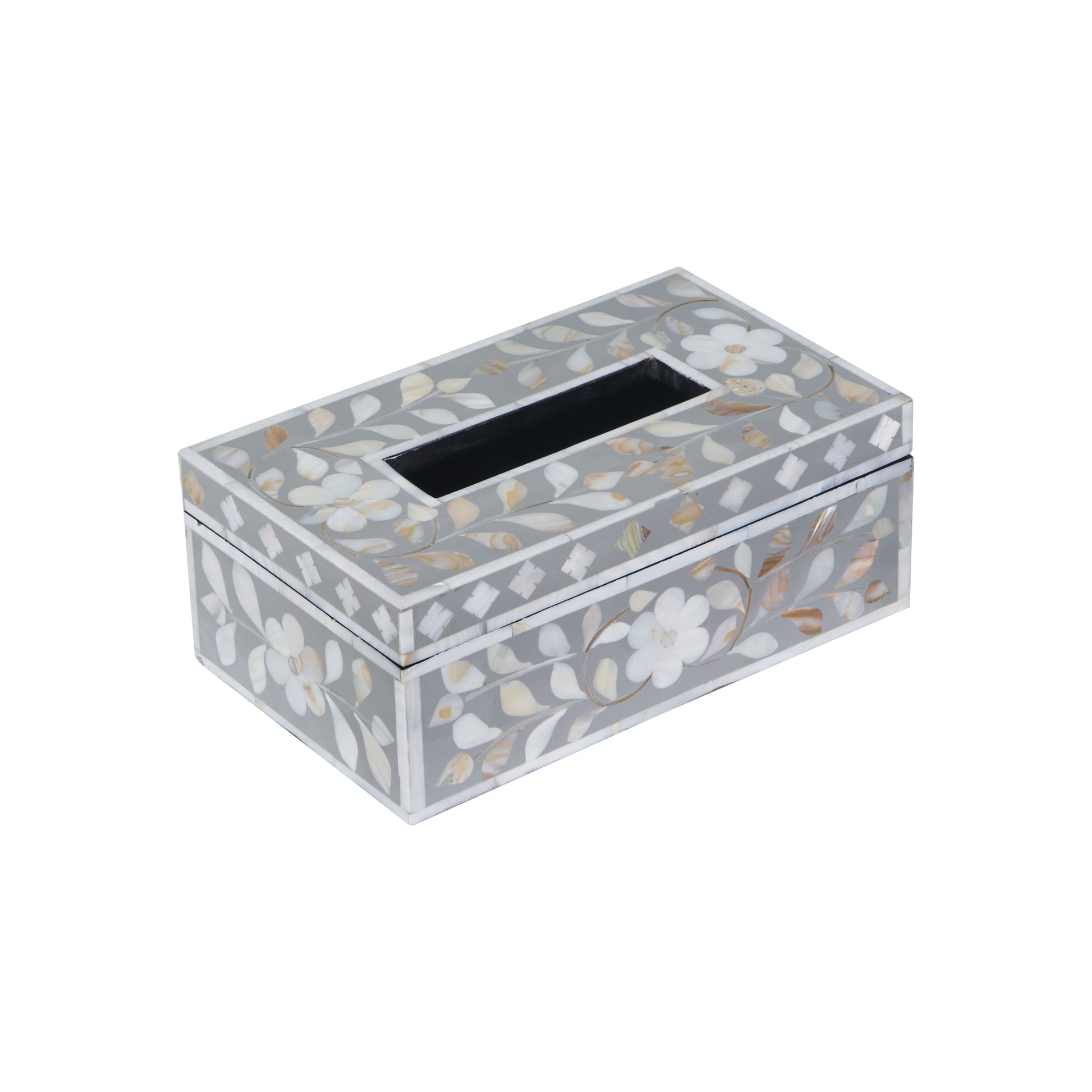 Maia Mother Of Pearl Inlay Tissue Box