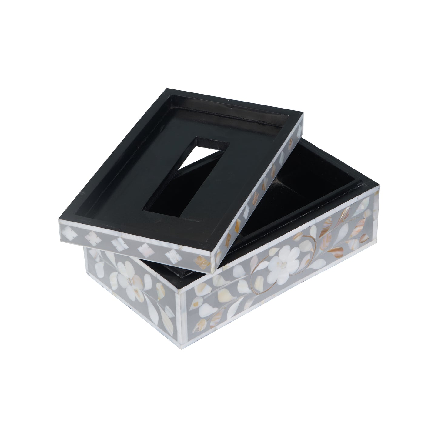 Maia Mother Of Pearl Inlay Tissue Box