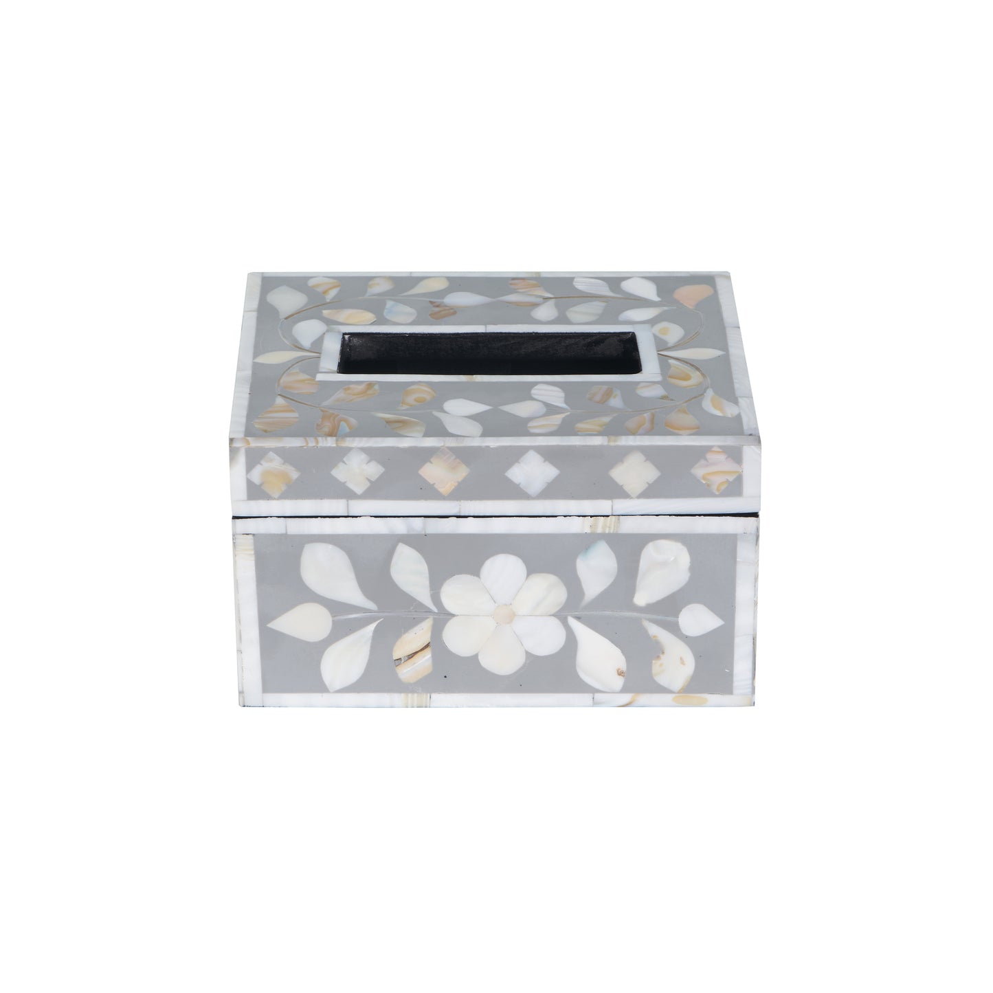Jack Mother of Pearl Inlay Tissue Box