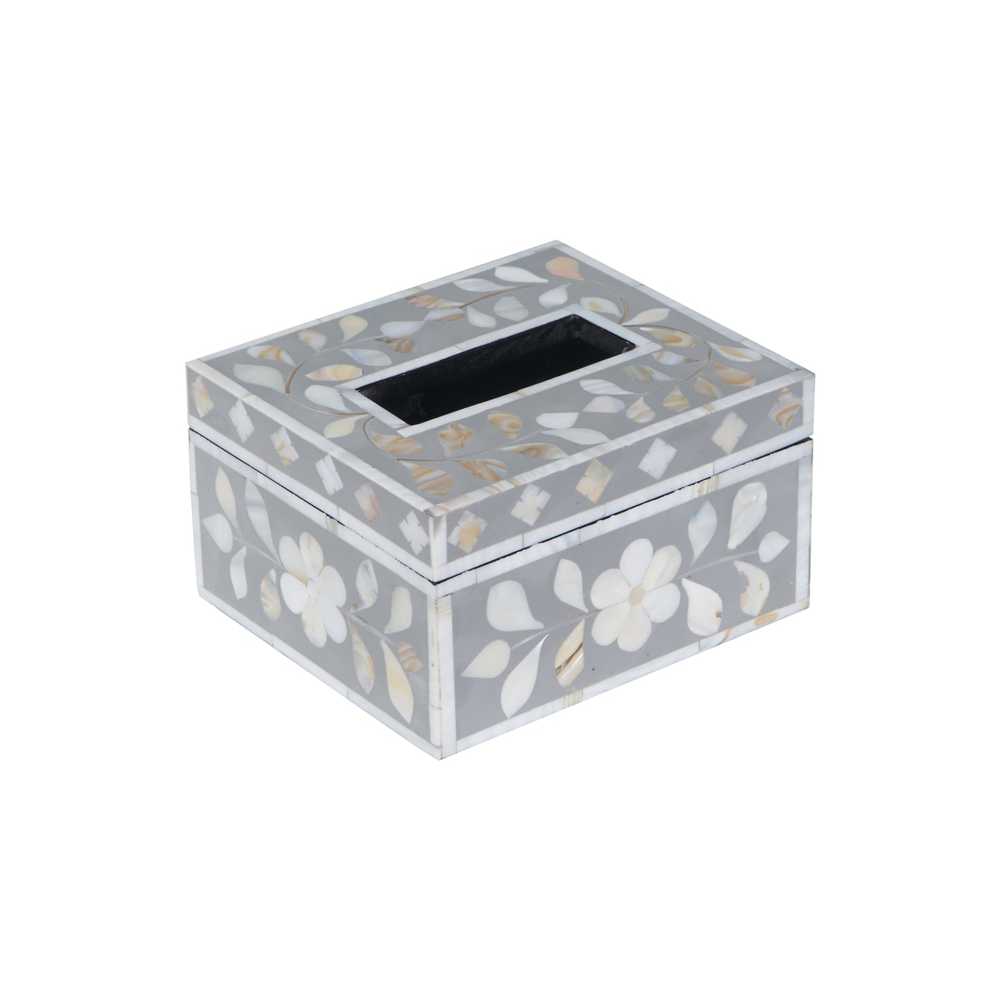 Jack Mother of Pearl Inlay Tissue Box