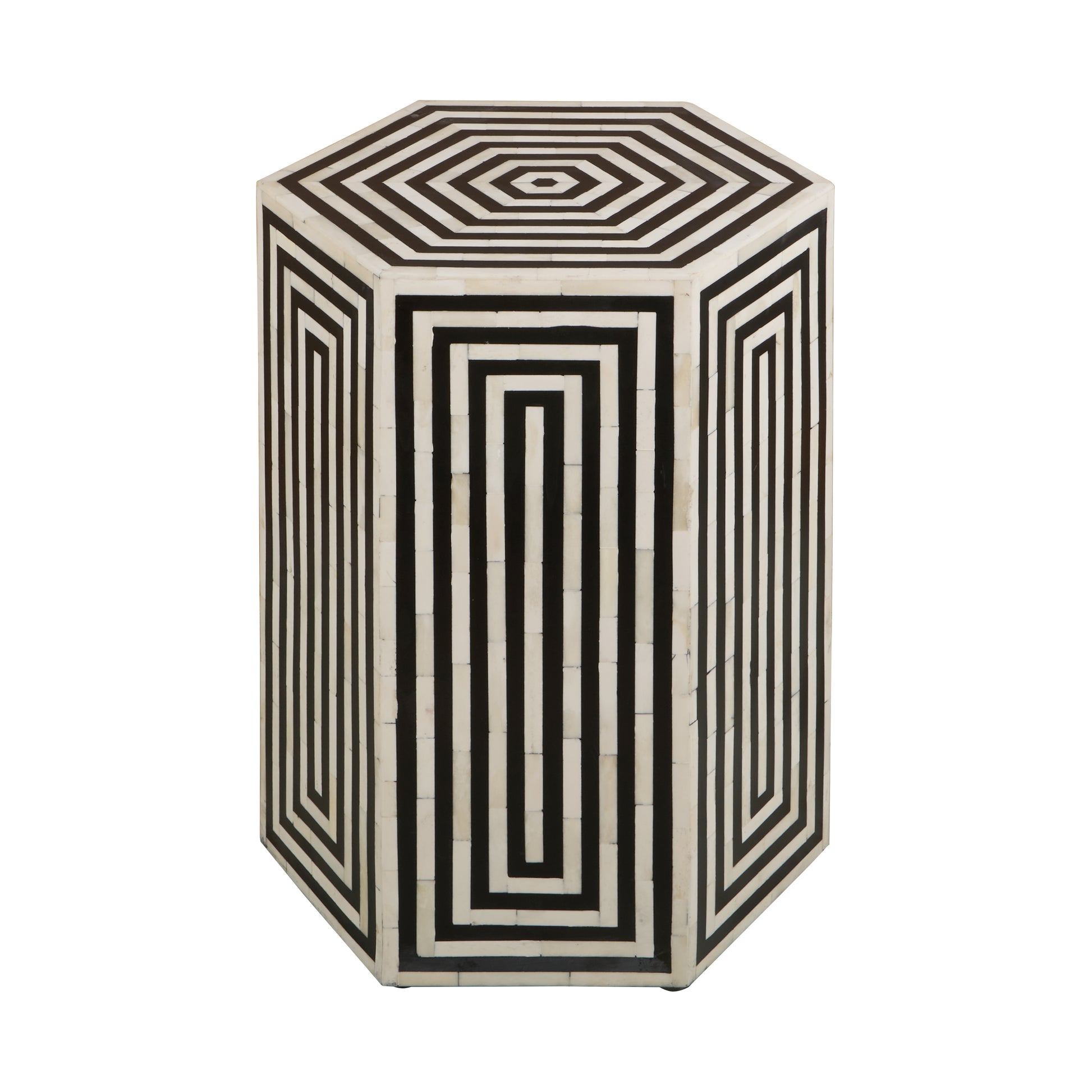 Kathy Bone Inlay Stool