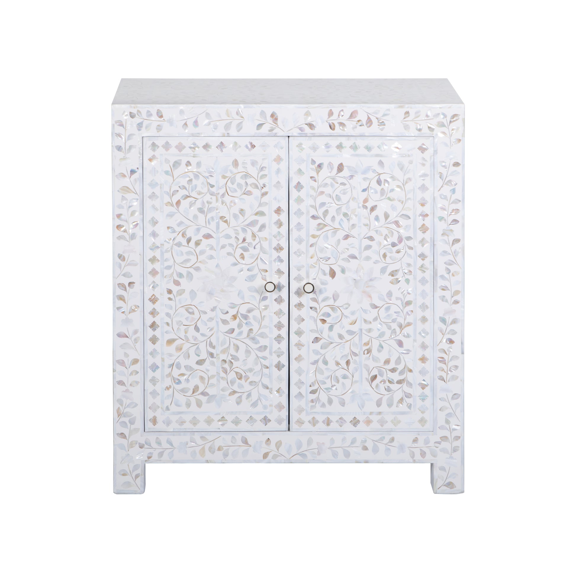 Thea Mother of Pearl Inlay Cabinet