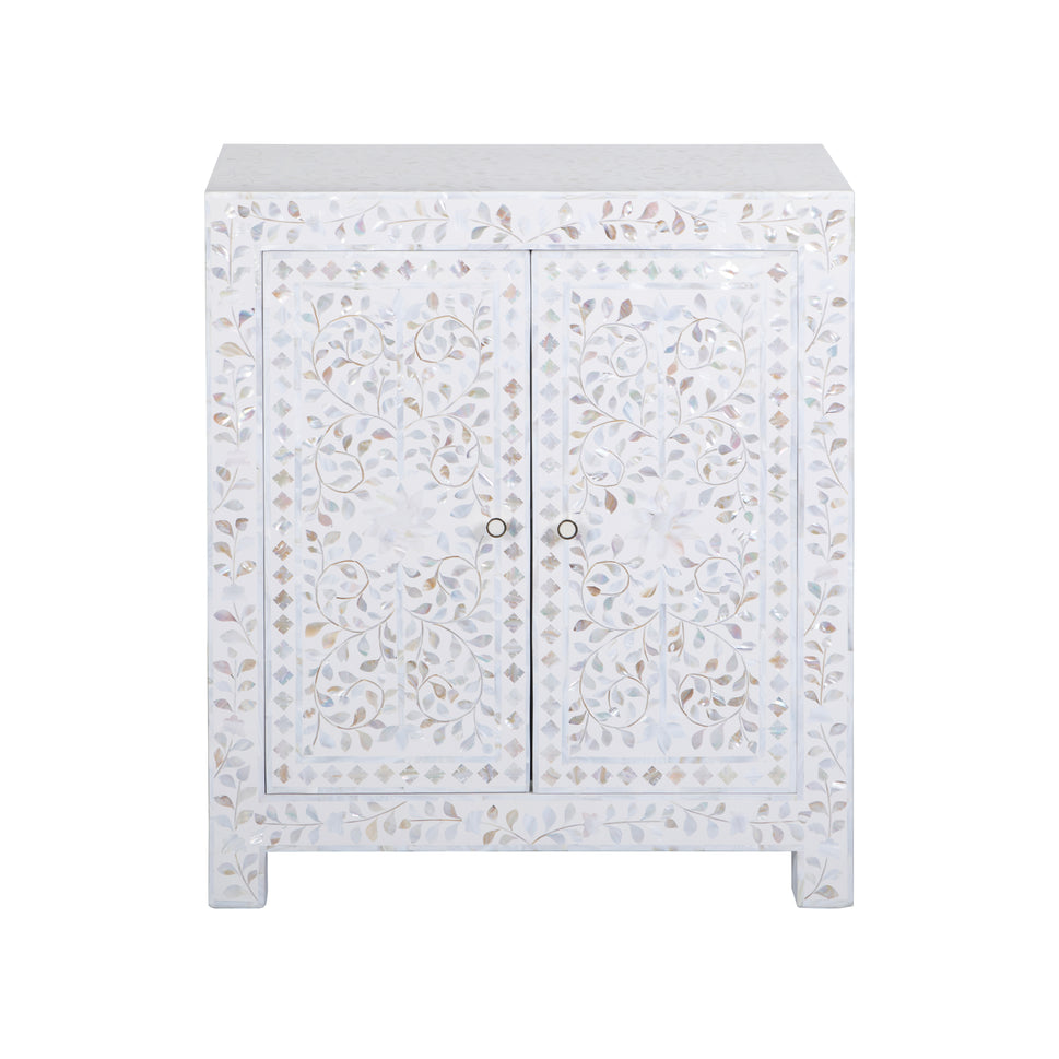 Thea Mother of Pearl Inlay Cabinet