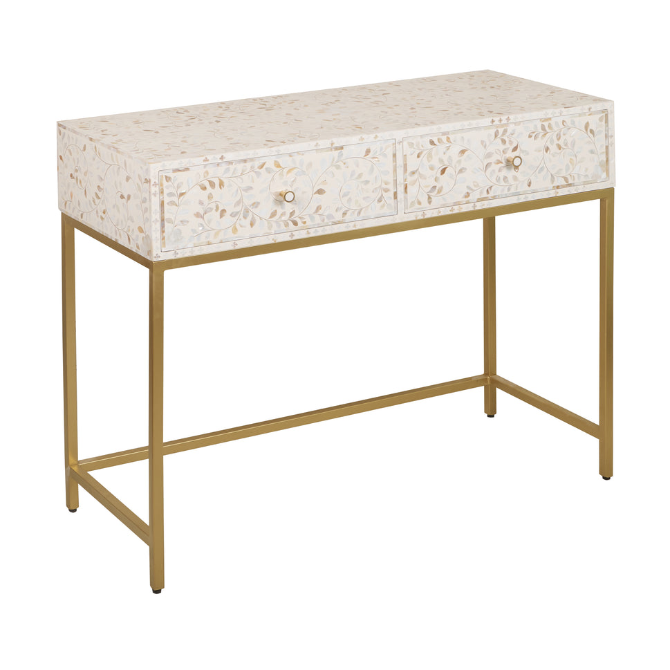 Hale Mother of Pearl Inlay Console Table