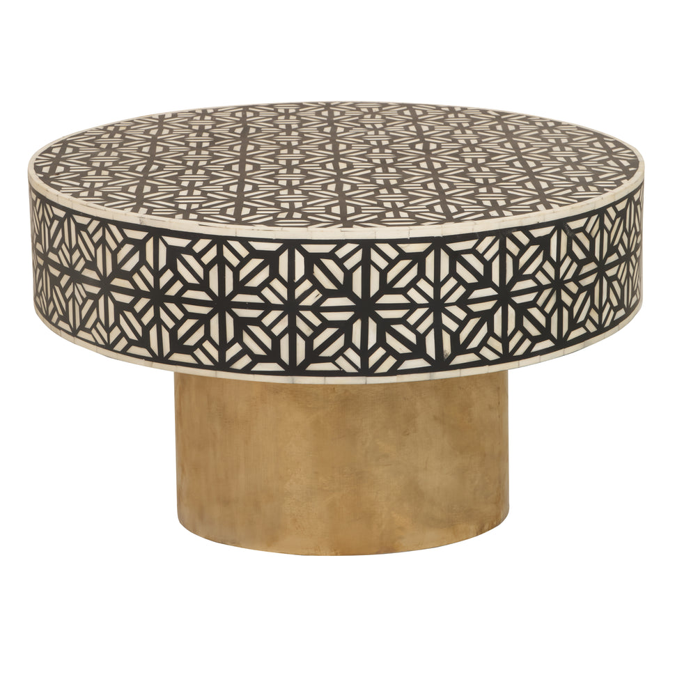 Sneha Bone Inlay Coffee Table