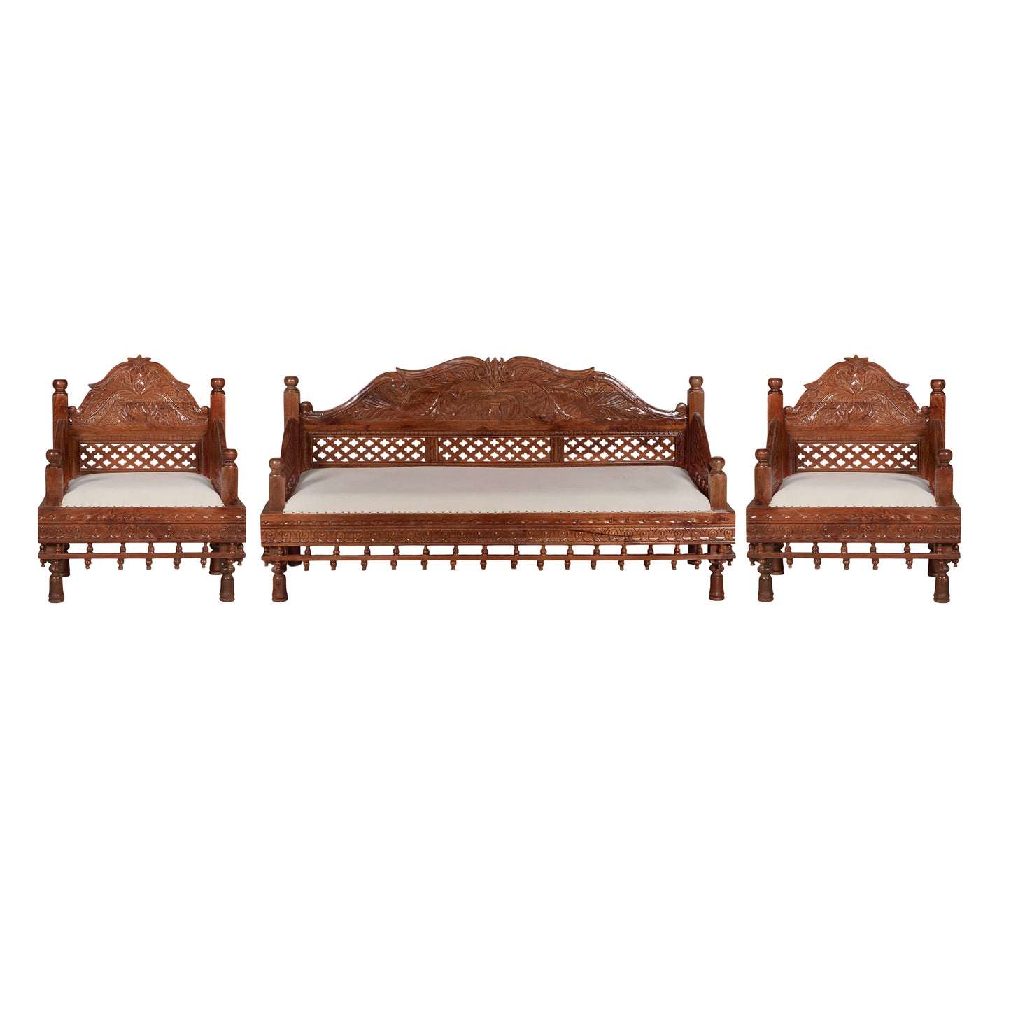 Maria Hand Carved Sofa Set