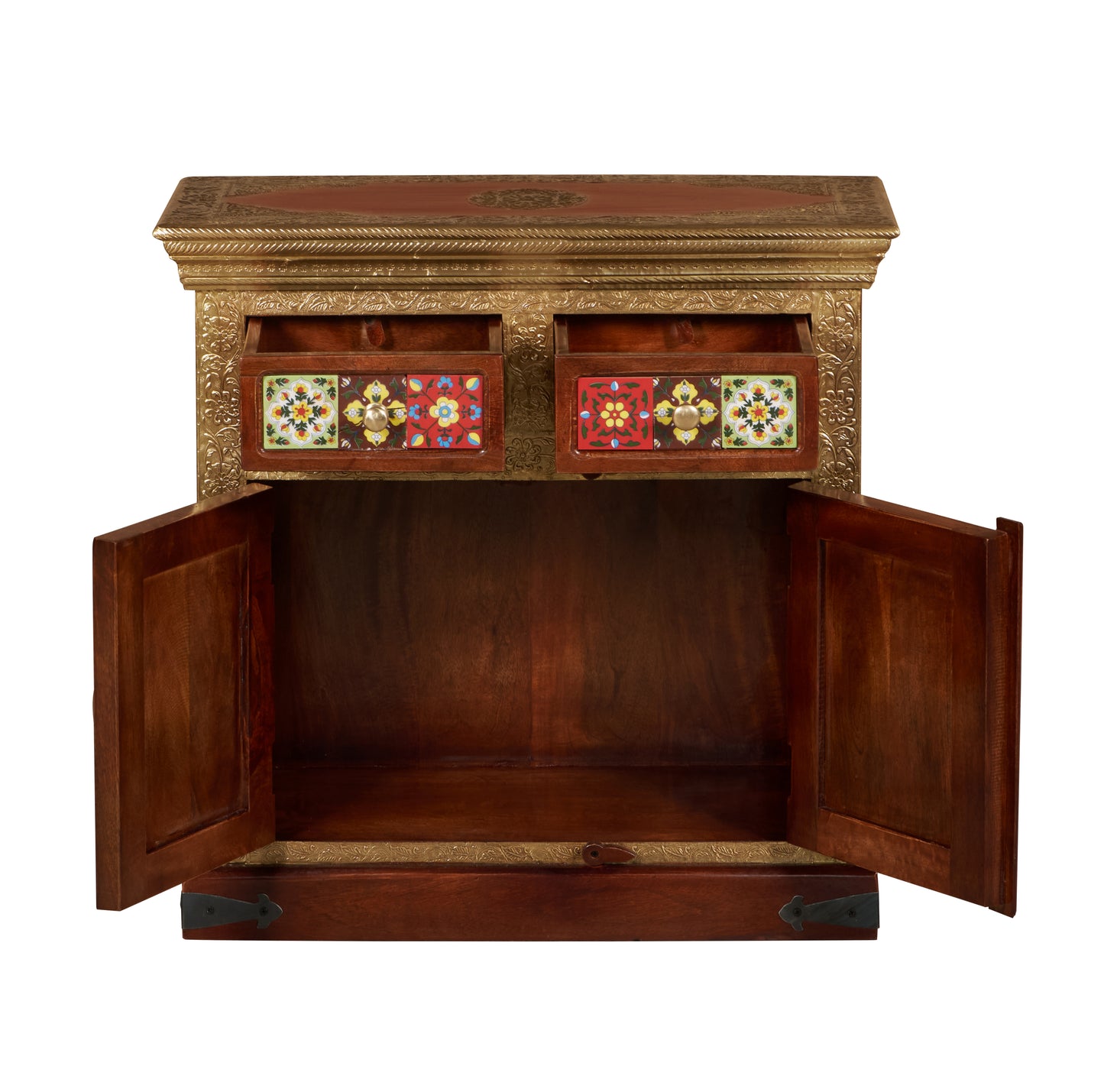 Eoin Hand Carved Wooden chest