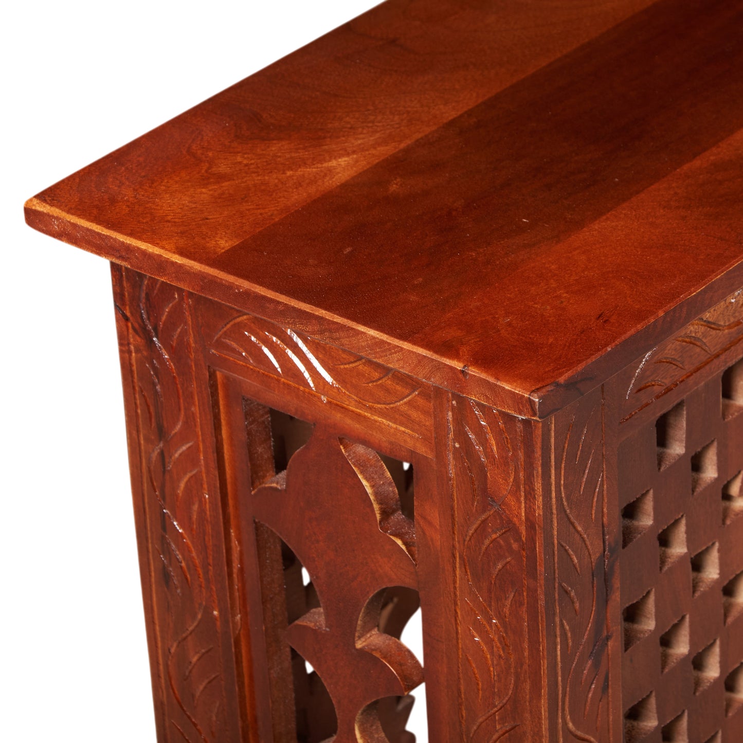 Sabine Wooden Hand Carved Console Table