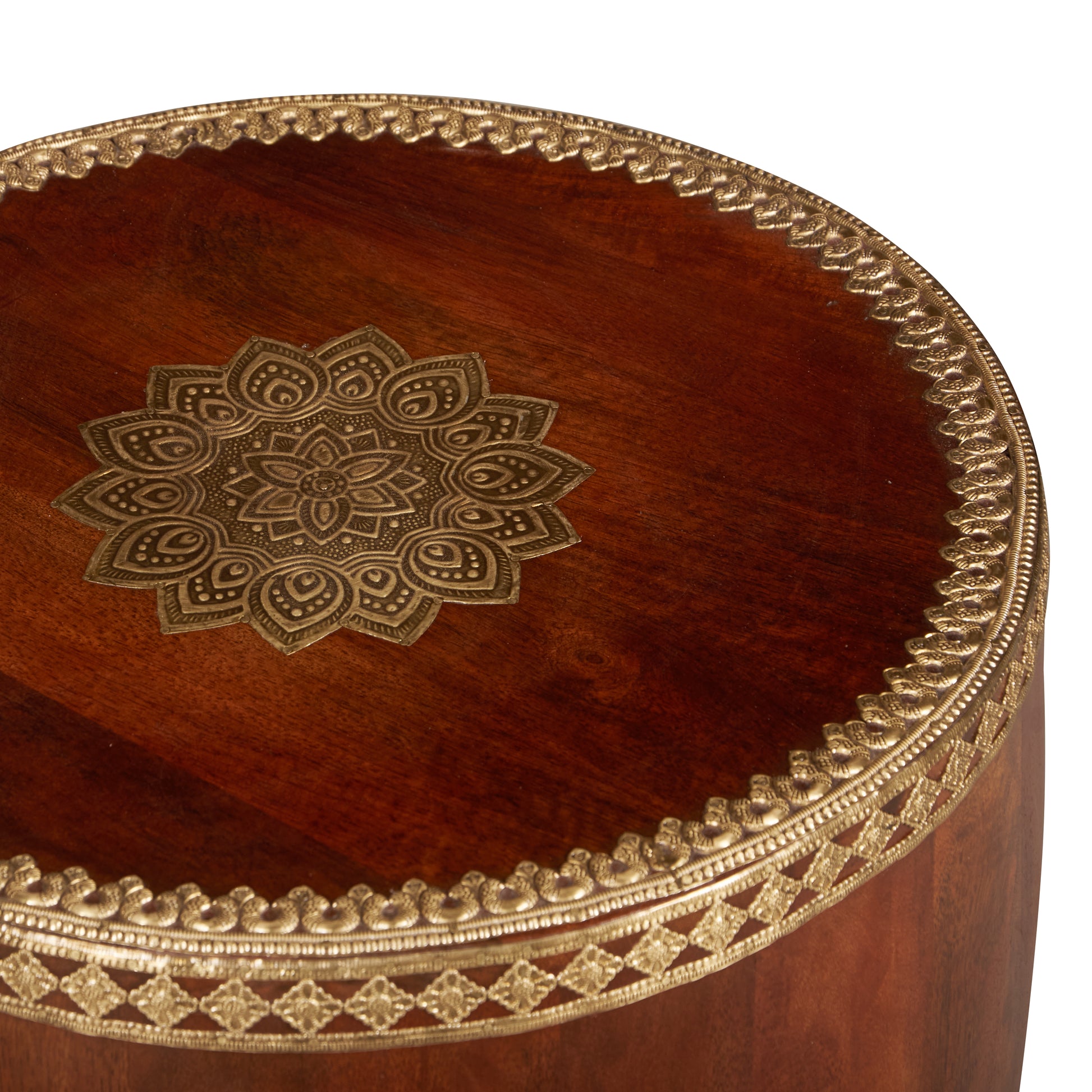 Imara Brass Fitted Side table
