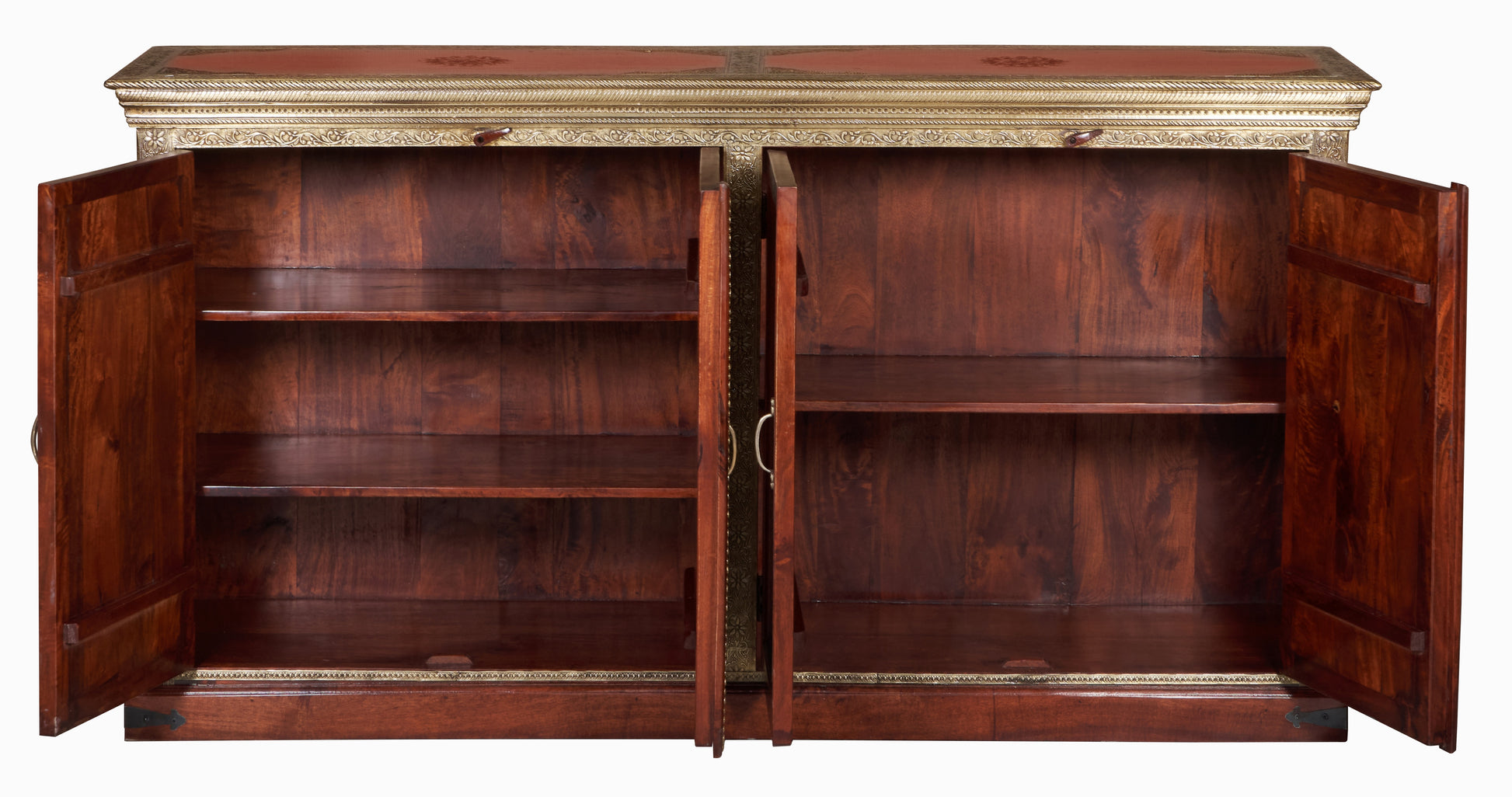 Audrey Hand Carved Wooden Sideboard