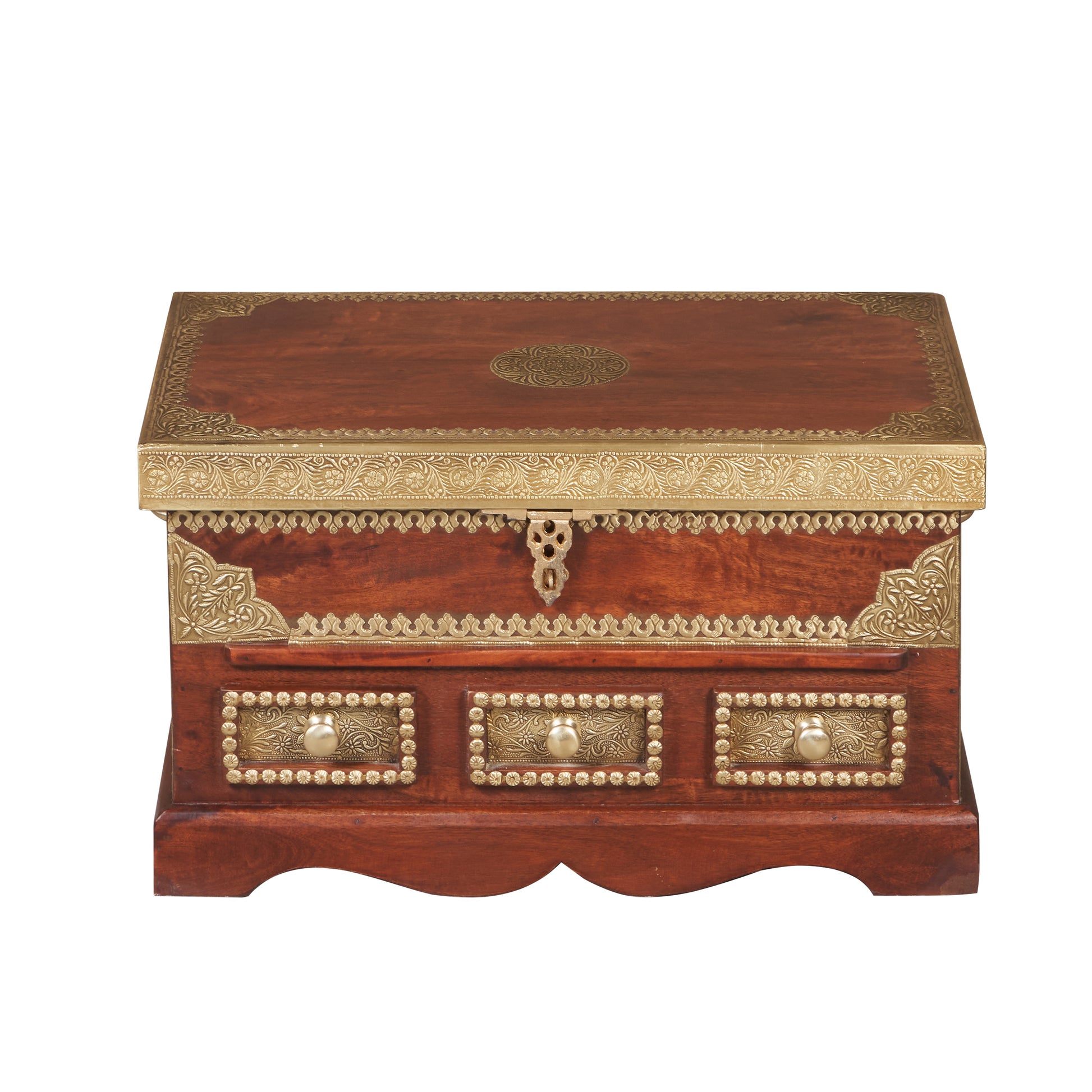 Isha Hand Carved  Coffee Table