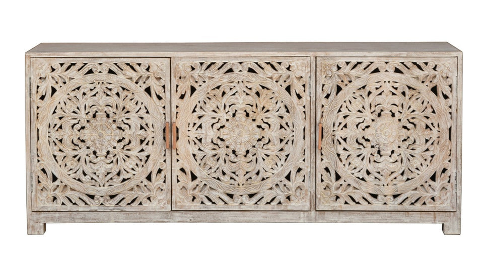 Joey Wooden Carved TV Cabinet